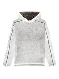 Diesel cotton hoodie with colour spray