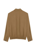 Saint Laurent Cassandre short jacket in cotton serge