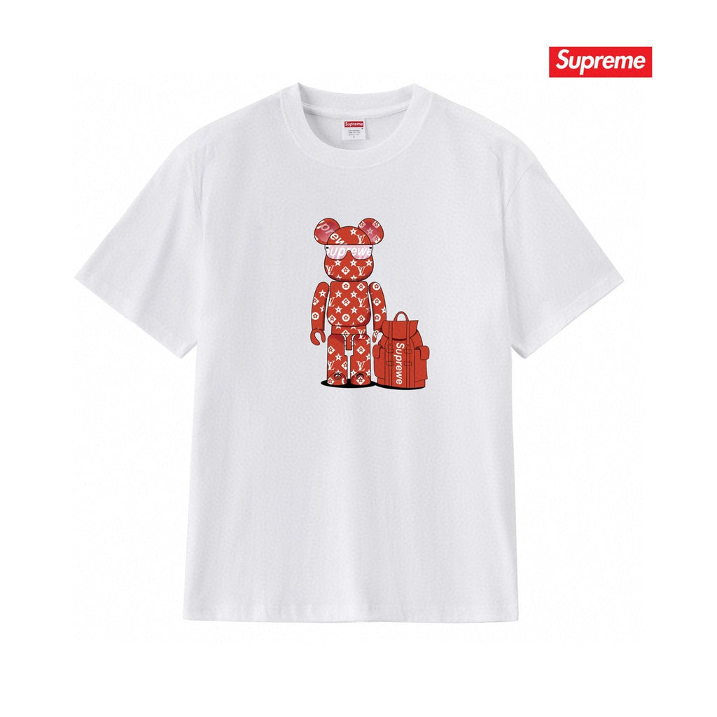 Supreme Bear-and-Bag Graphic Short-Sleeve T-Shirt