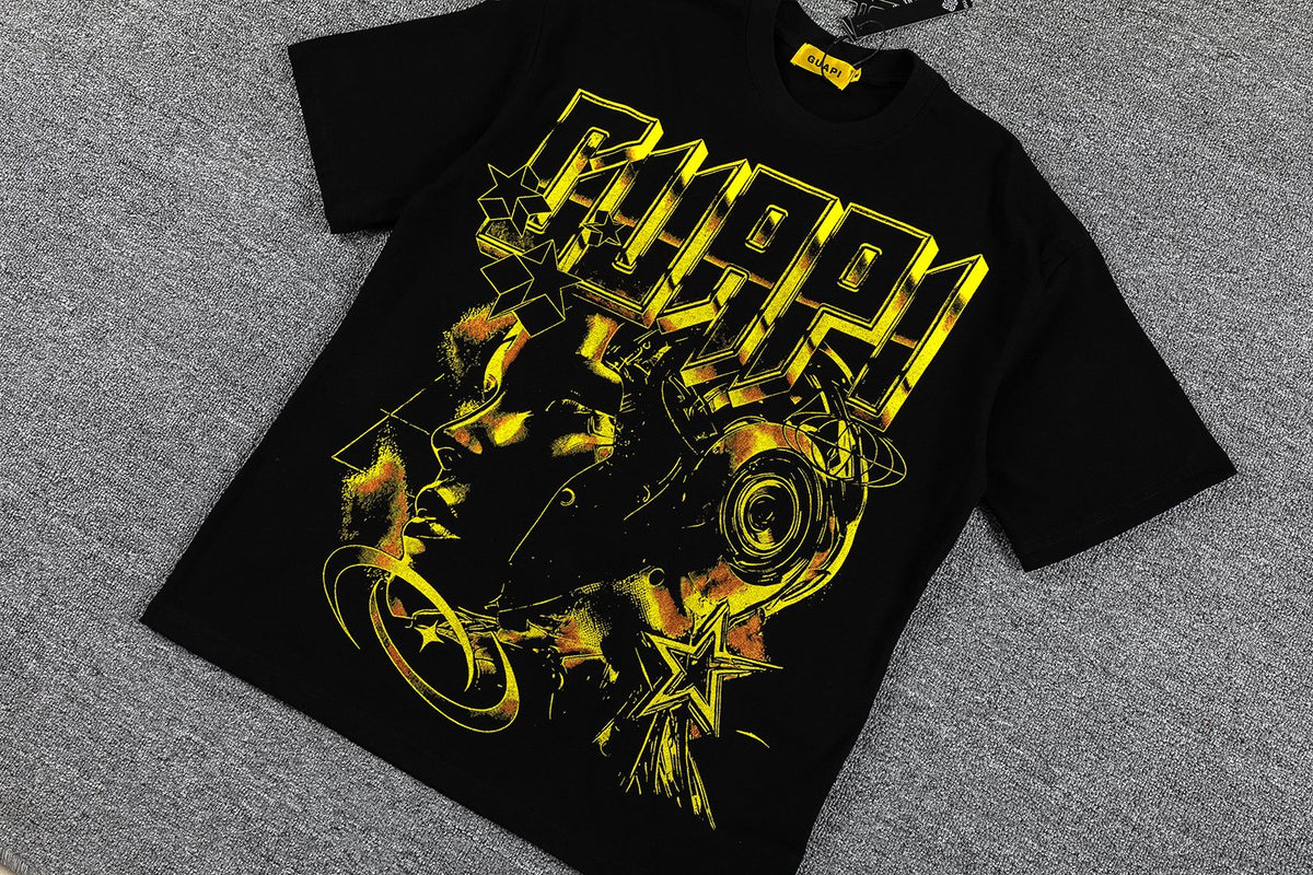 GUAPI Lost in Space Astronaut Graphic T-Shirt